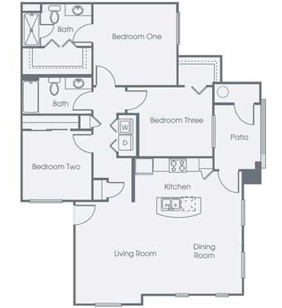 The Shire (C1) 2077 2077 floor plan