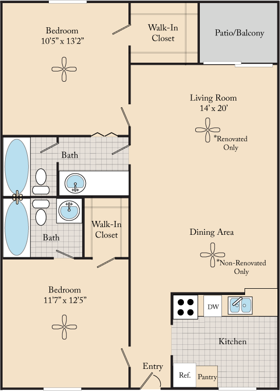 Studio 187 187 floor plan