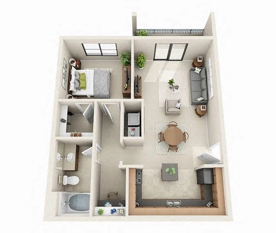 The Dublin 2078 2078 floor plan