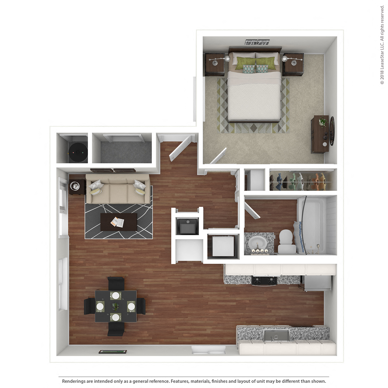 1x1 Downstairs 223 223 floor plan