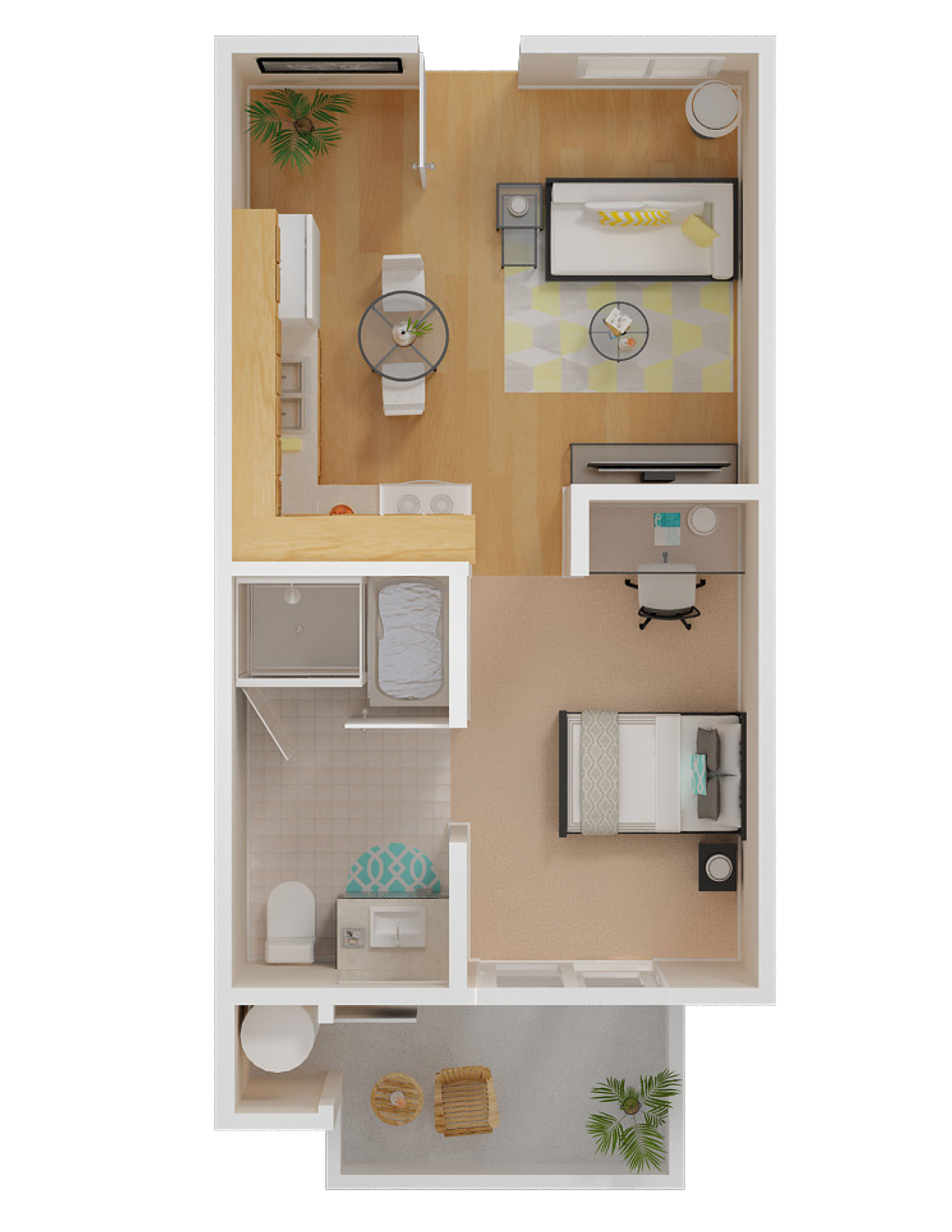The Breakers B301 B301 floor plan