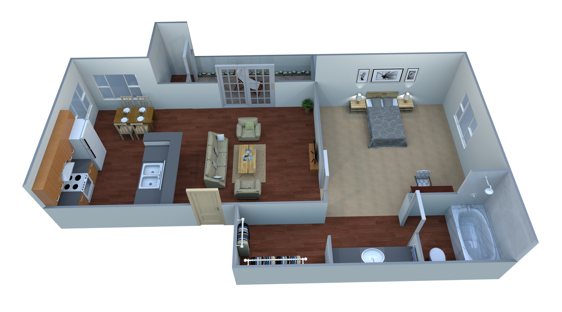 1A 1065 1065 floor plan