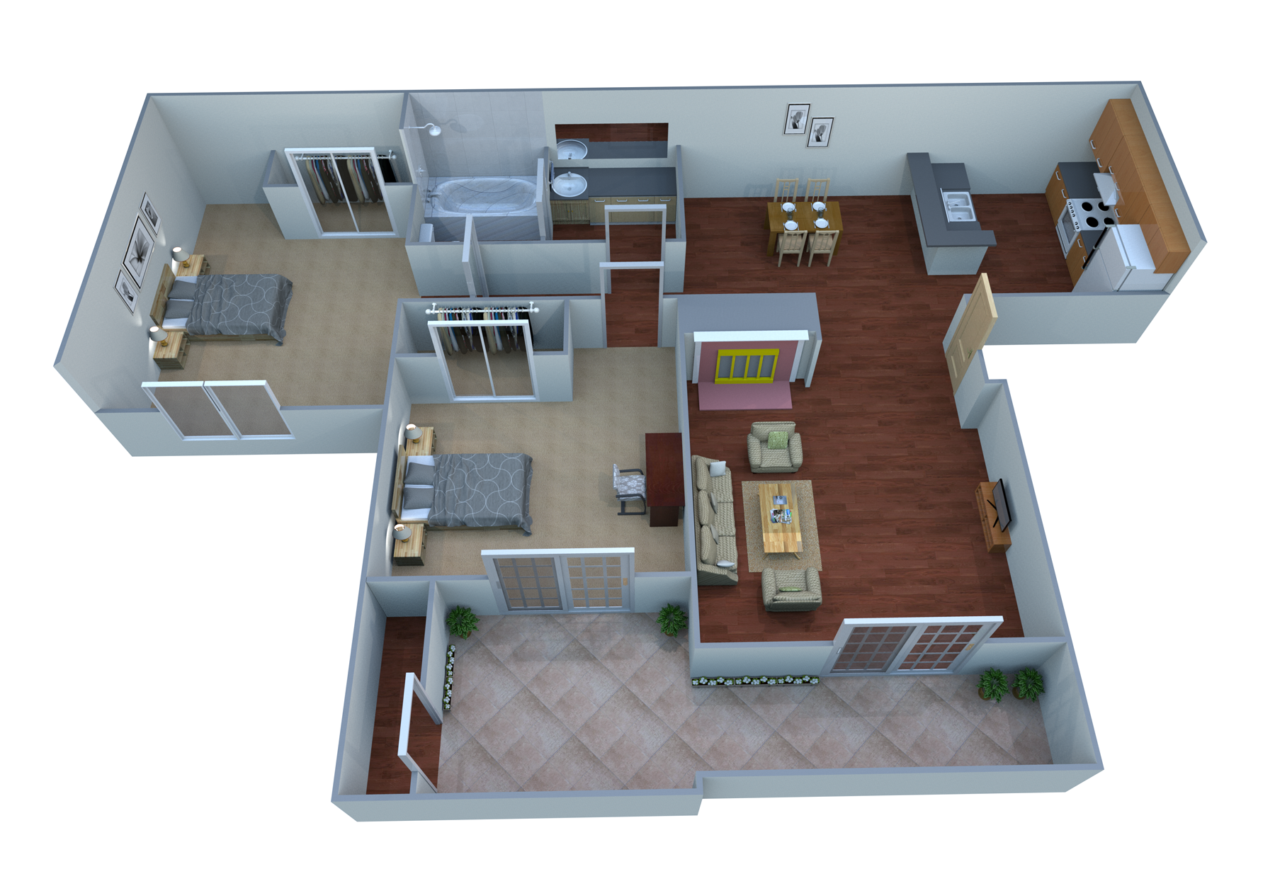 2A 2059 2059 floor plan
