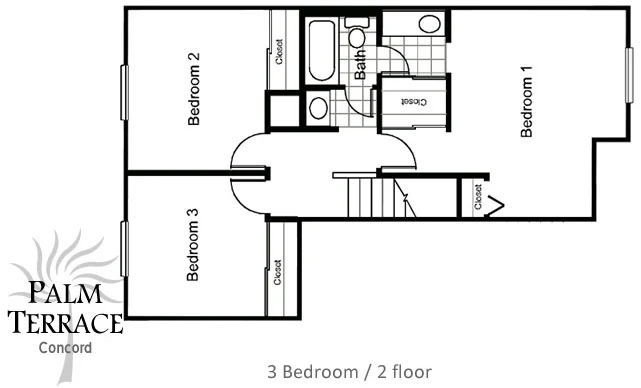 3 Bedroom 153 153 floor plan