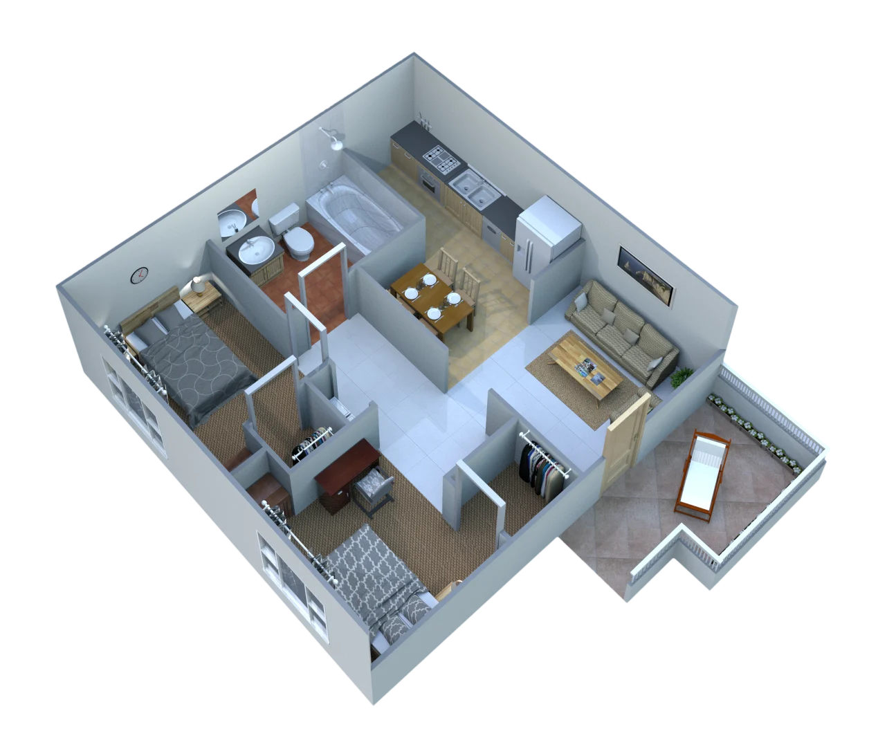 B 220 220 floor plan