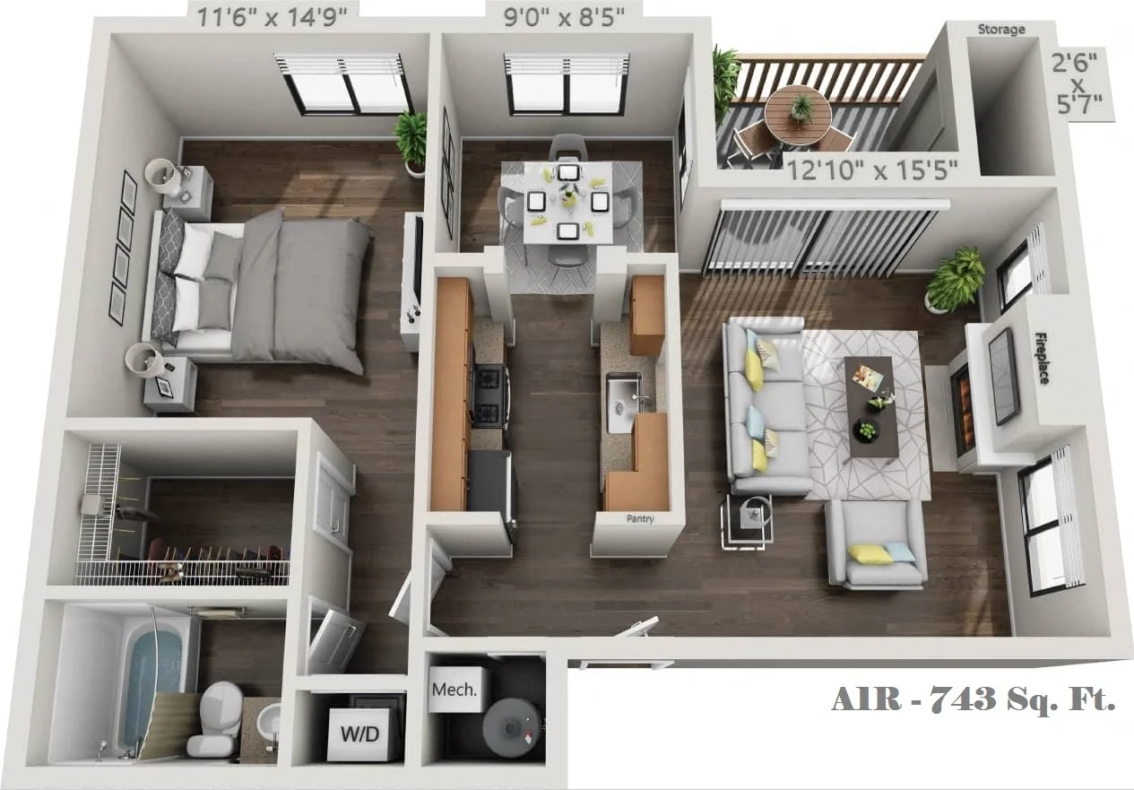A1R 0200C 0200C floor plan
