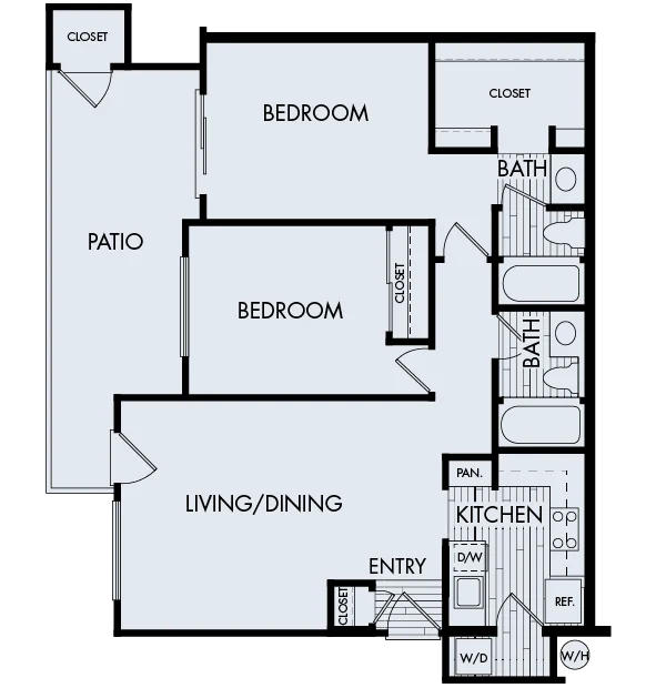 Creekside Village Plan 2A 04-0327 04-0327 floor plan