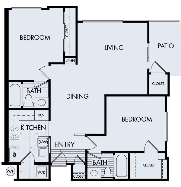 Creekside Village Plan 2B 13-2004 13-2004 floor plan