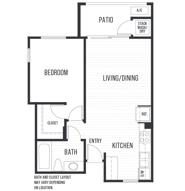 Plan 1A 4-128 4-128 floor plan