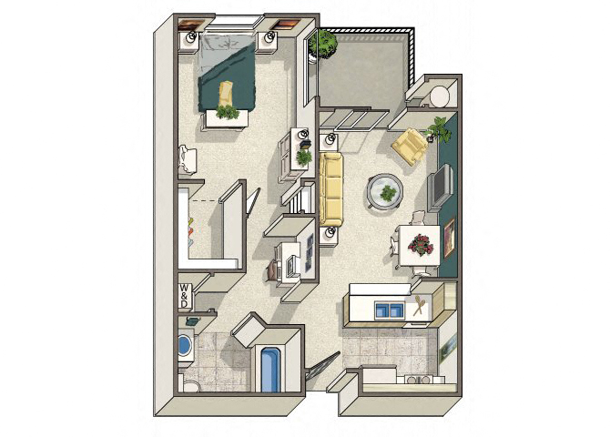 The Evergreen 1104 1104 floor plan