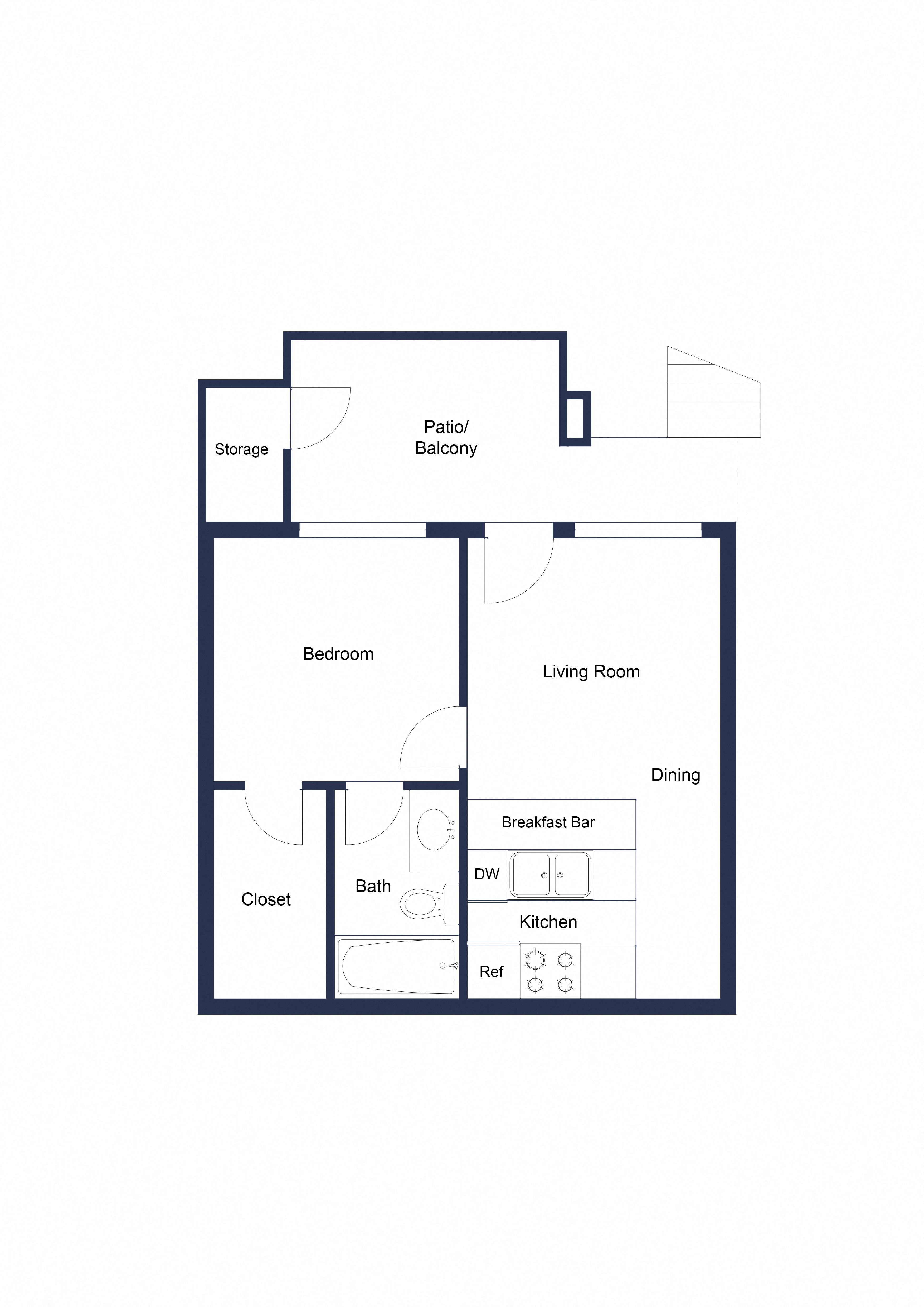 A1 1134A 1134A floor plan