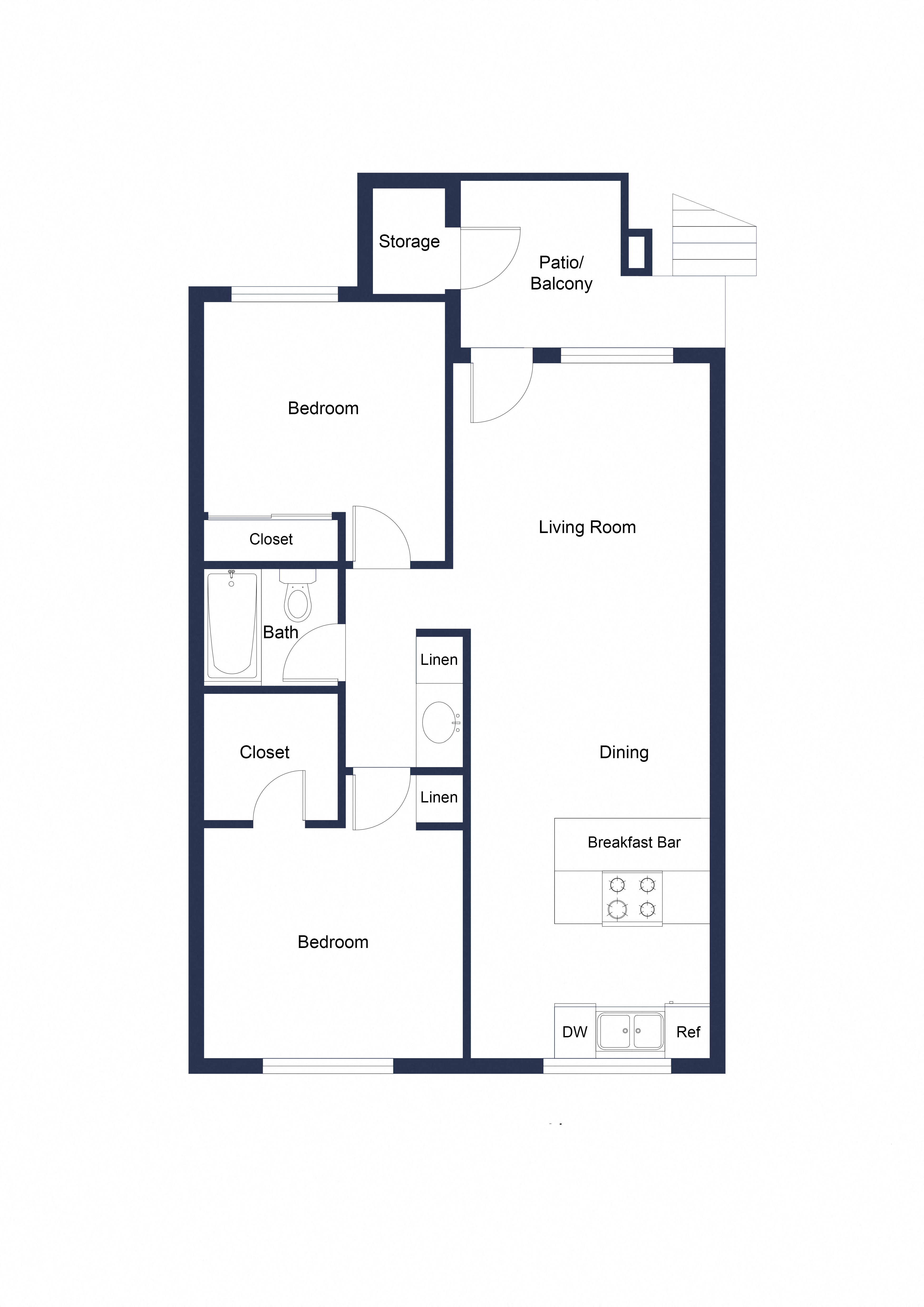 B1 2102A 2102A floor plan