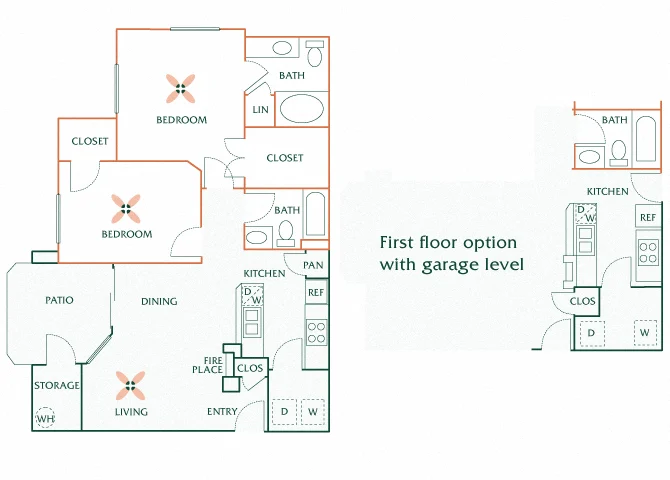 B2 (Topaz) 373 373 floor plan
