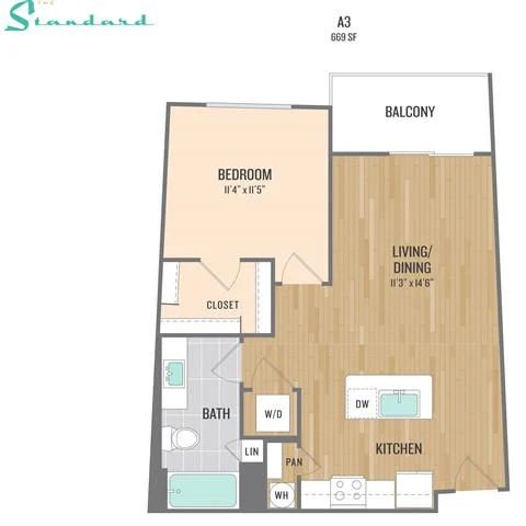 A3 1014 1014 floor plan