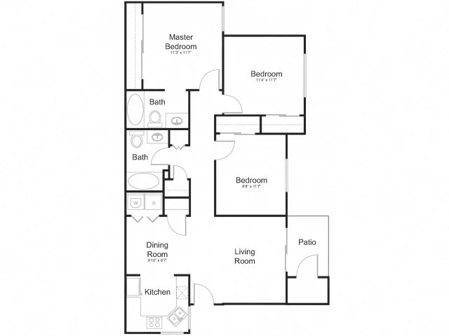Jade 205 205 floor plan