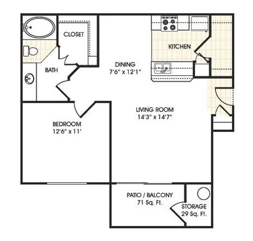 Repose 1045 1045 floor plan