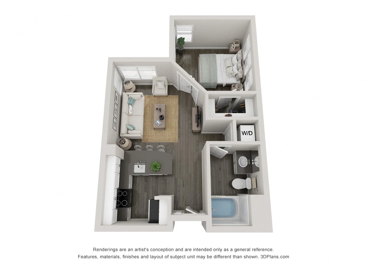 Bay Bridge 1W-308 1W-308 floor plan