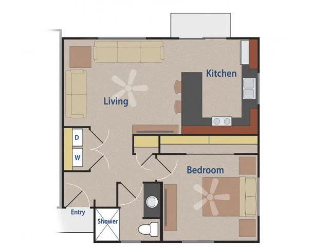 THE KESTREL 1012 1012 floor plan