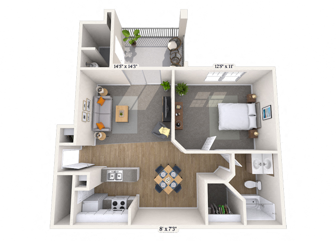 The Silver Bell 1113 1113 floor plan