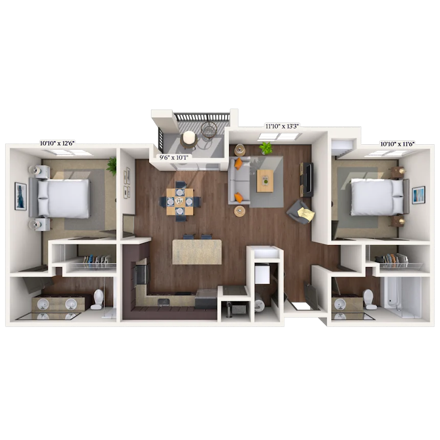 The Warhol 3002 3002 floor plan