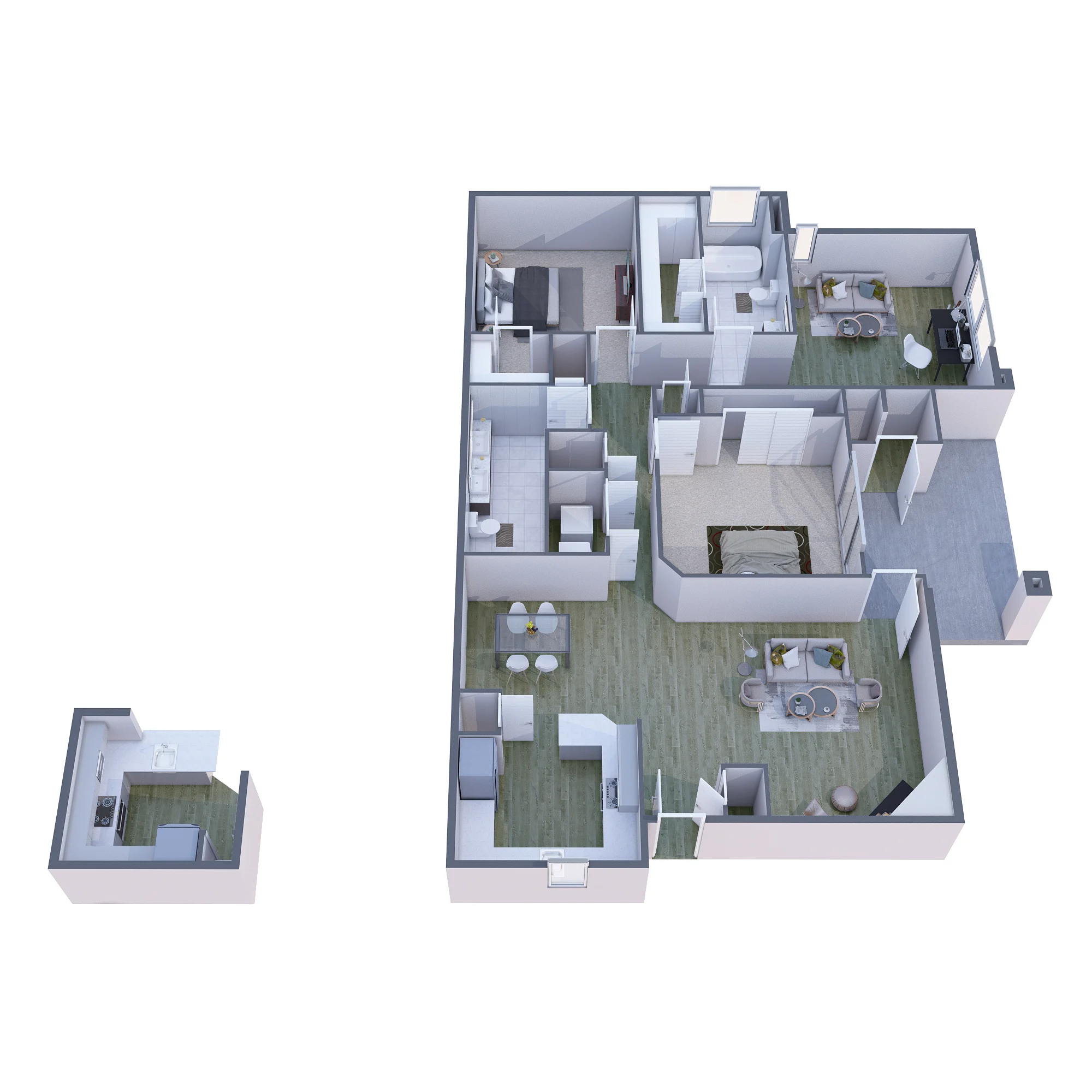 C1 North 1069 1069 floor plan