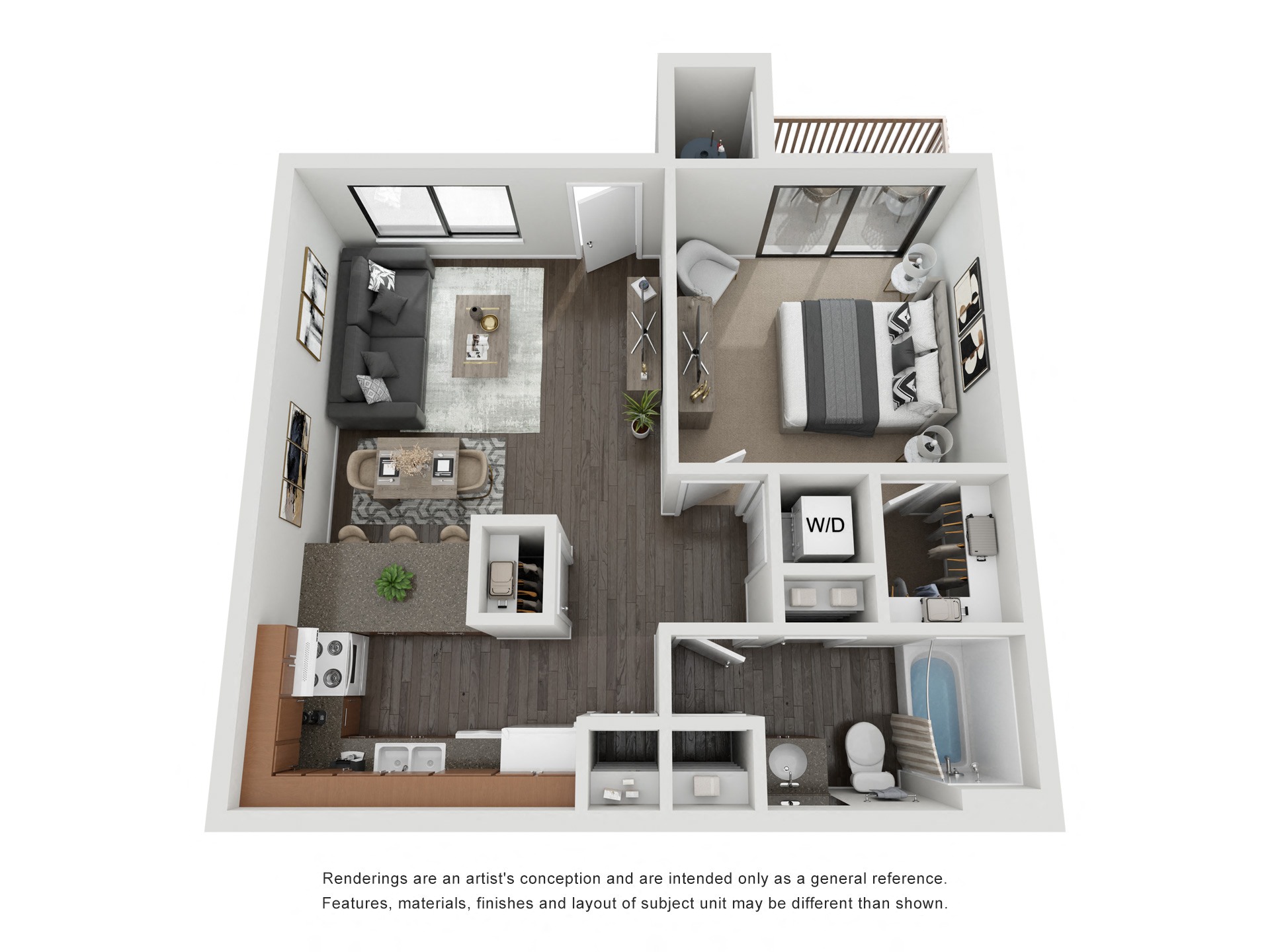 One Bedroom 2003 2003 floor plan