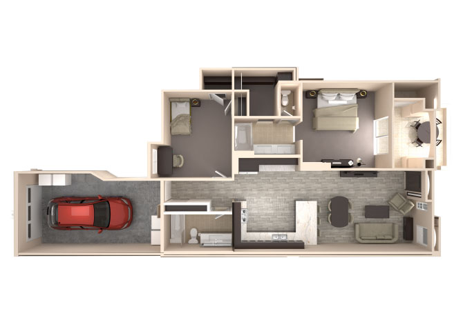 Kensington with Direct Access Garage 1041 1041 floor plan