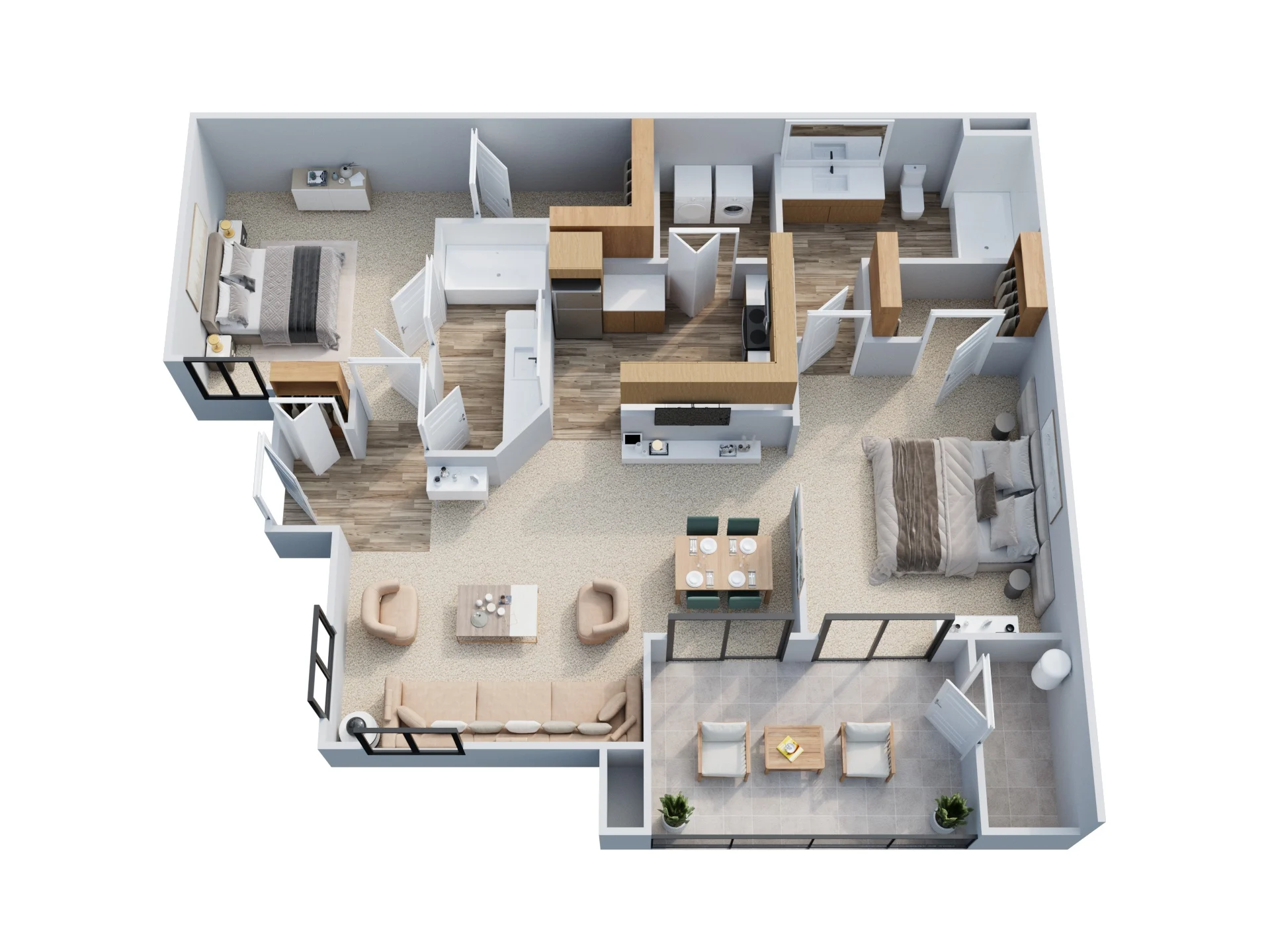 PALOMA - 1,150 SQUARE FEET 308 308 floor plan