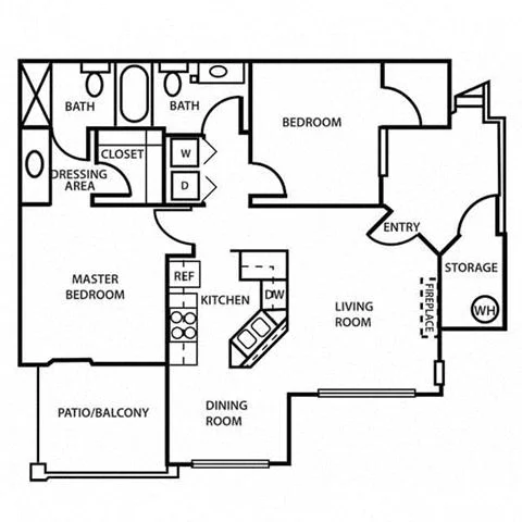 The Mesa 1109 1109 floor plan