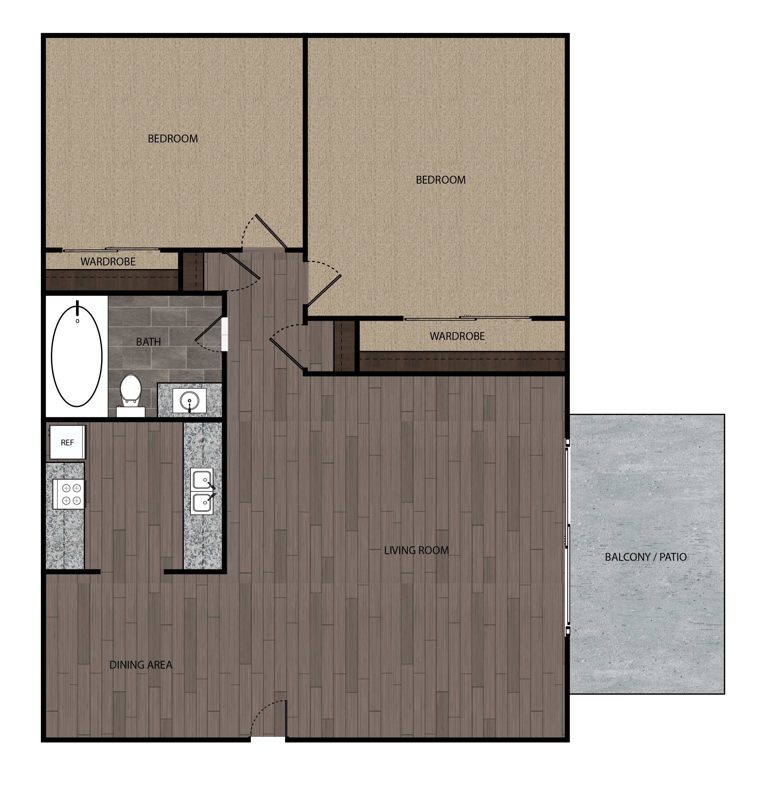 The Sand Dune 950-50 950-50 floor plan