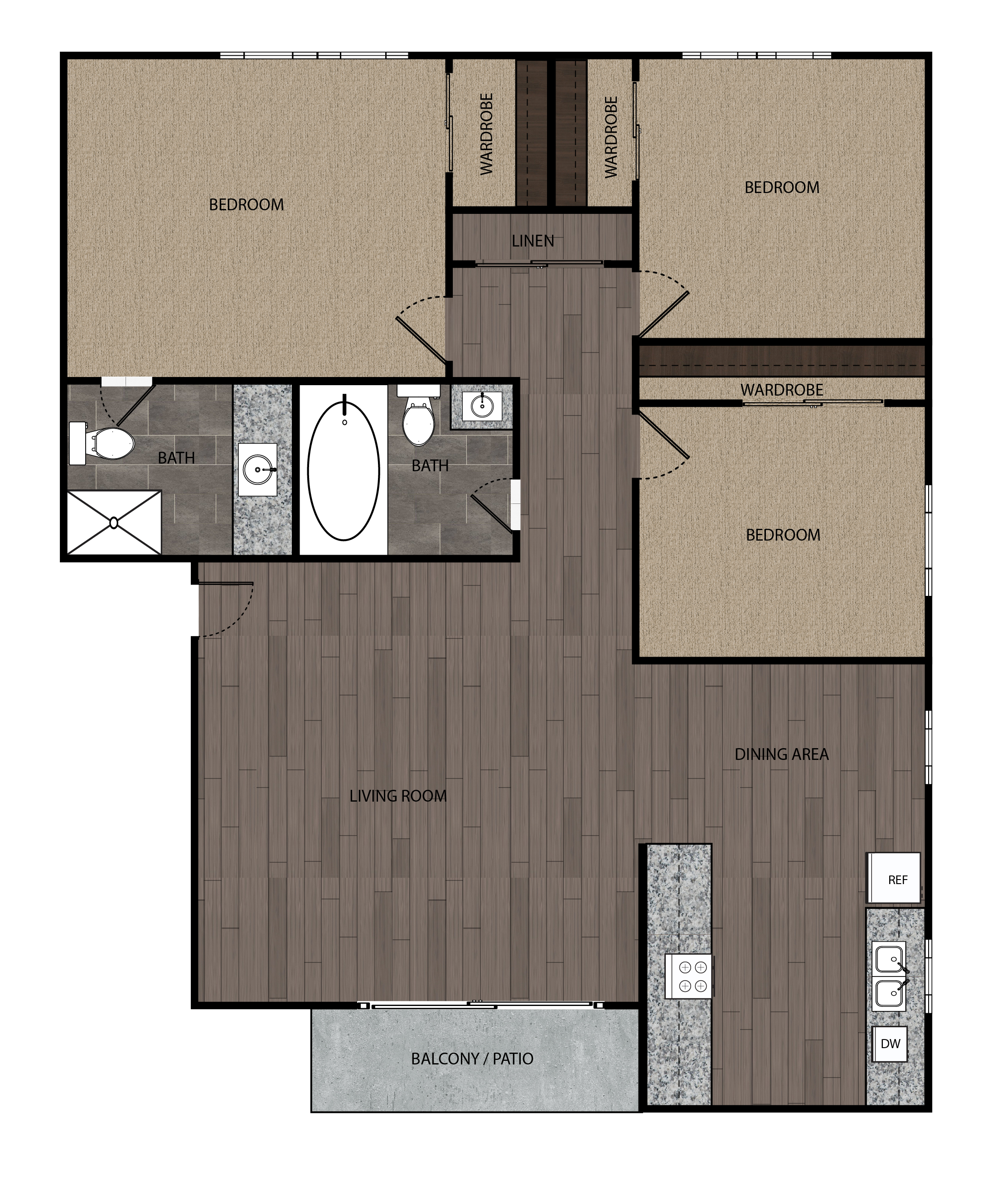 The Sand Castle 950-83 950-83 floor plan