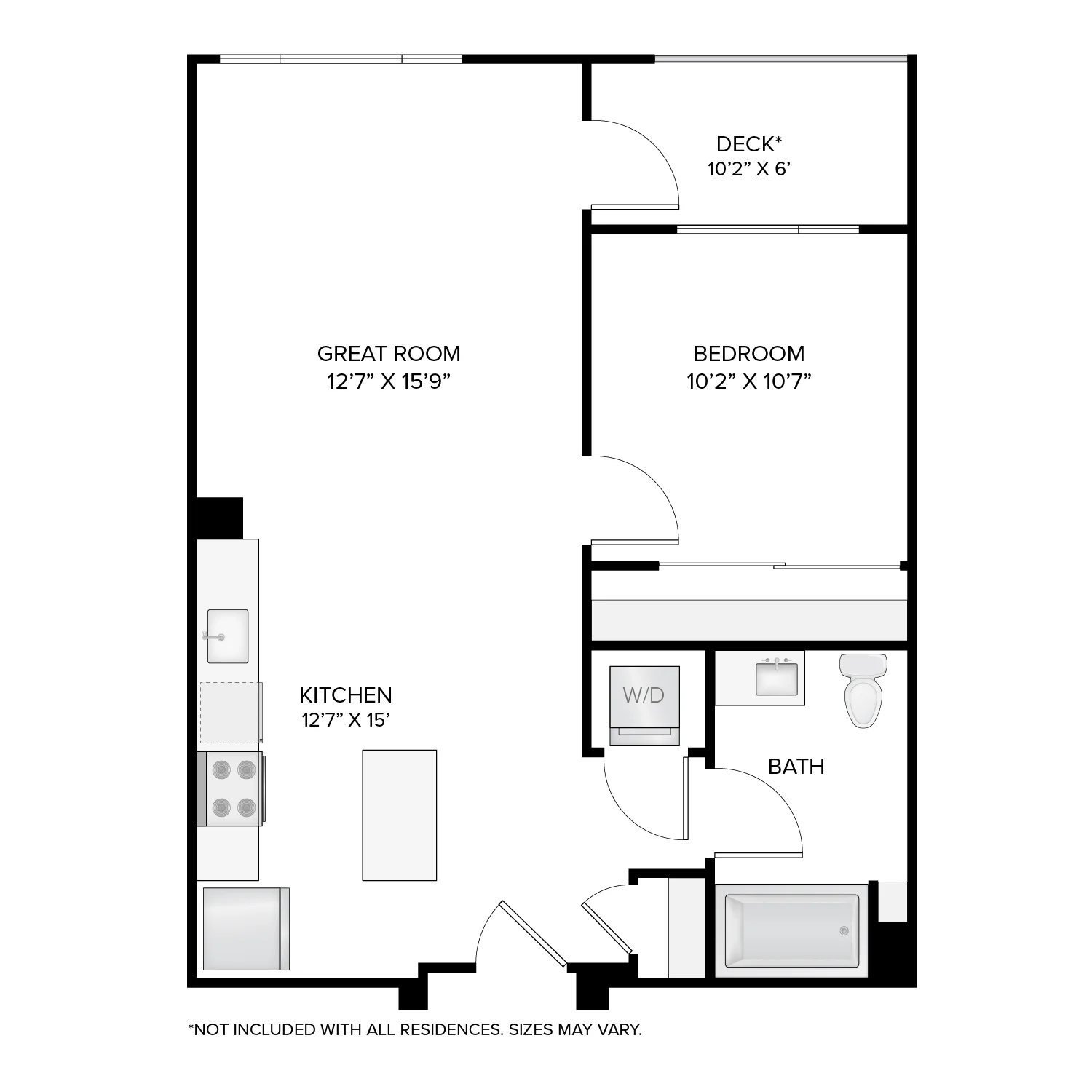 The Franklin 309A 309A floor plan