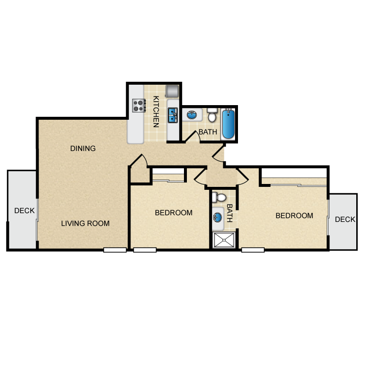 SPINNAKER 114 114 floor plan