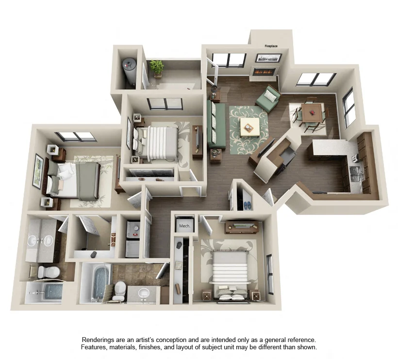 C1 2068 2068 floor plan
