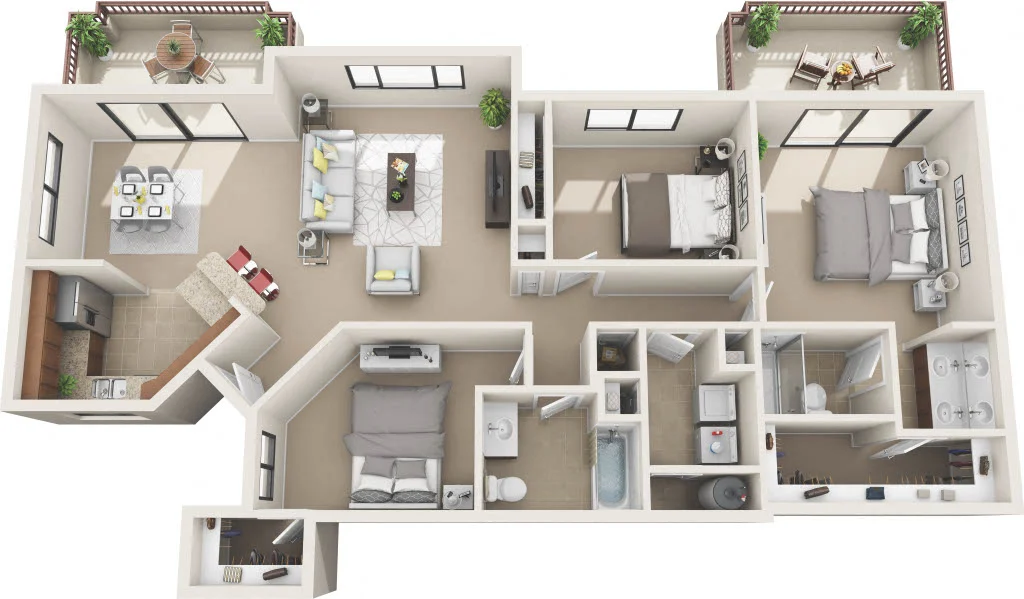 Ashley 1084 1084 floor plan