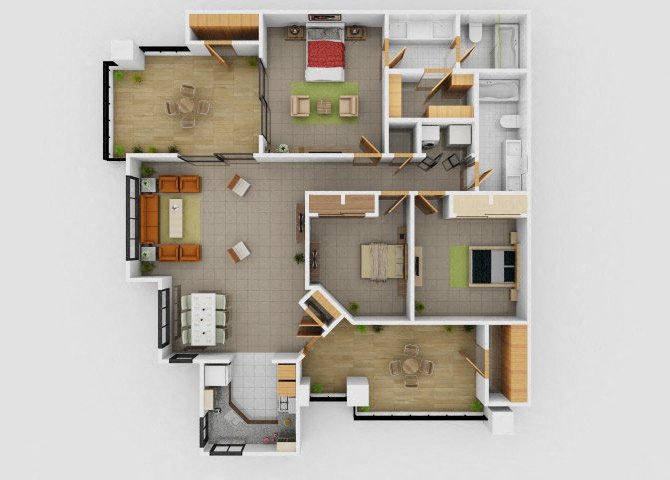 Chopin 1057 1057 floor plan