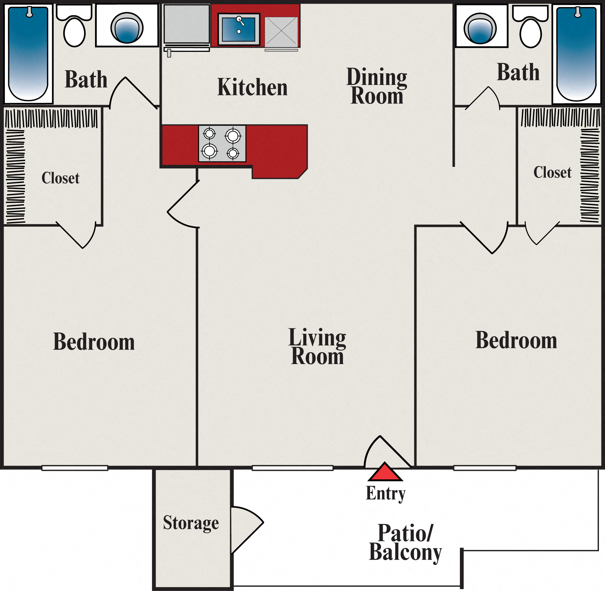 2A 2042 2042 floor plan