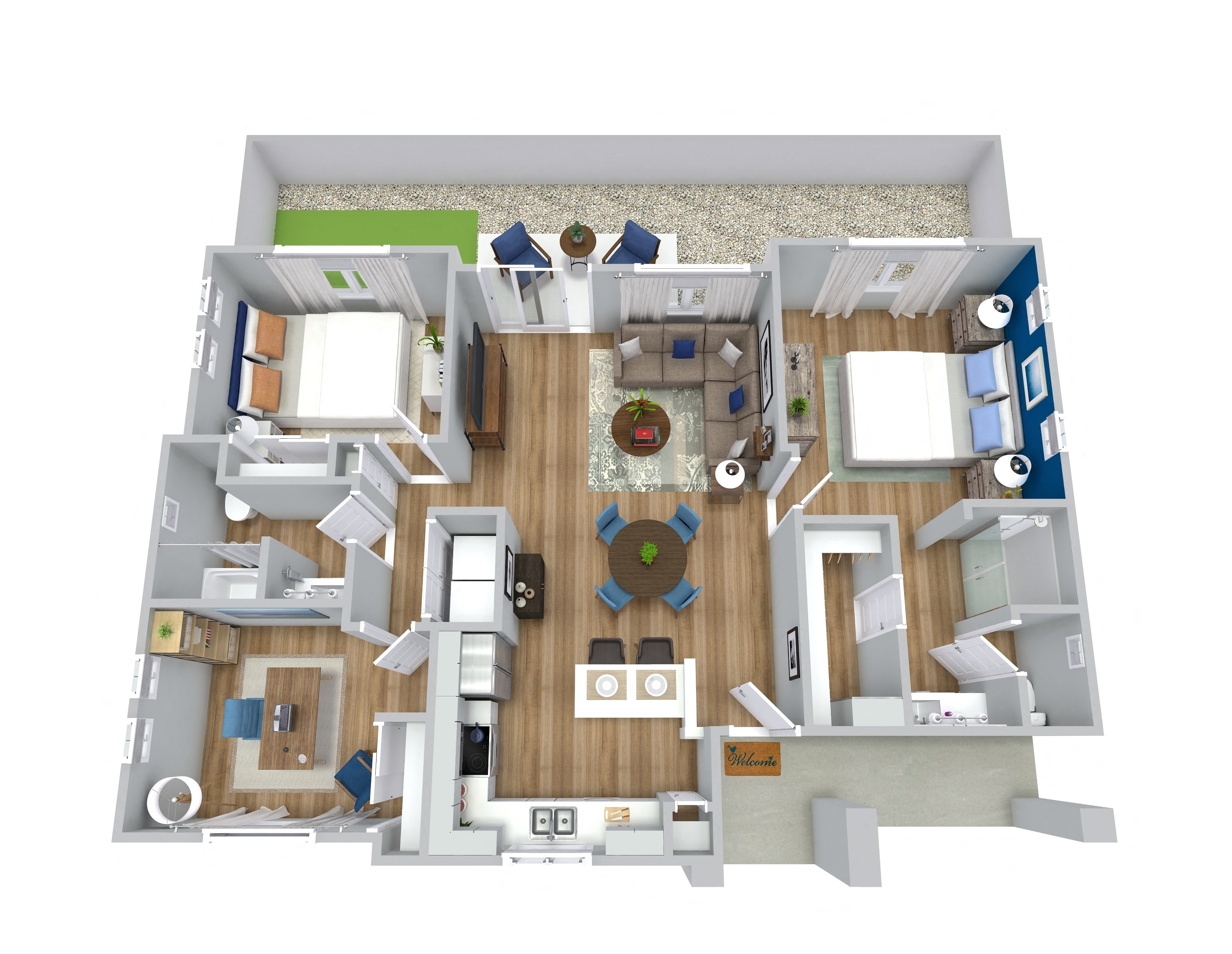 The Haven 1067 1067 floor plan