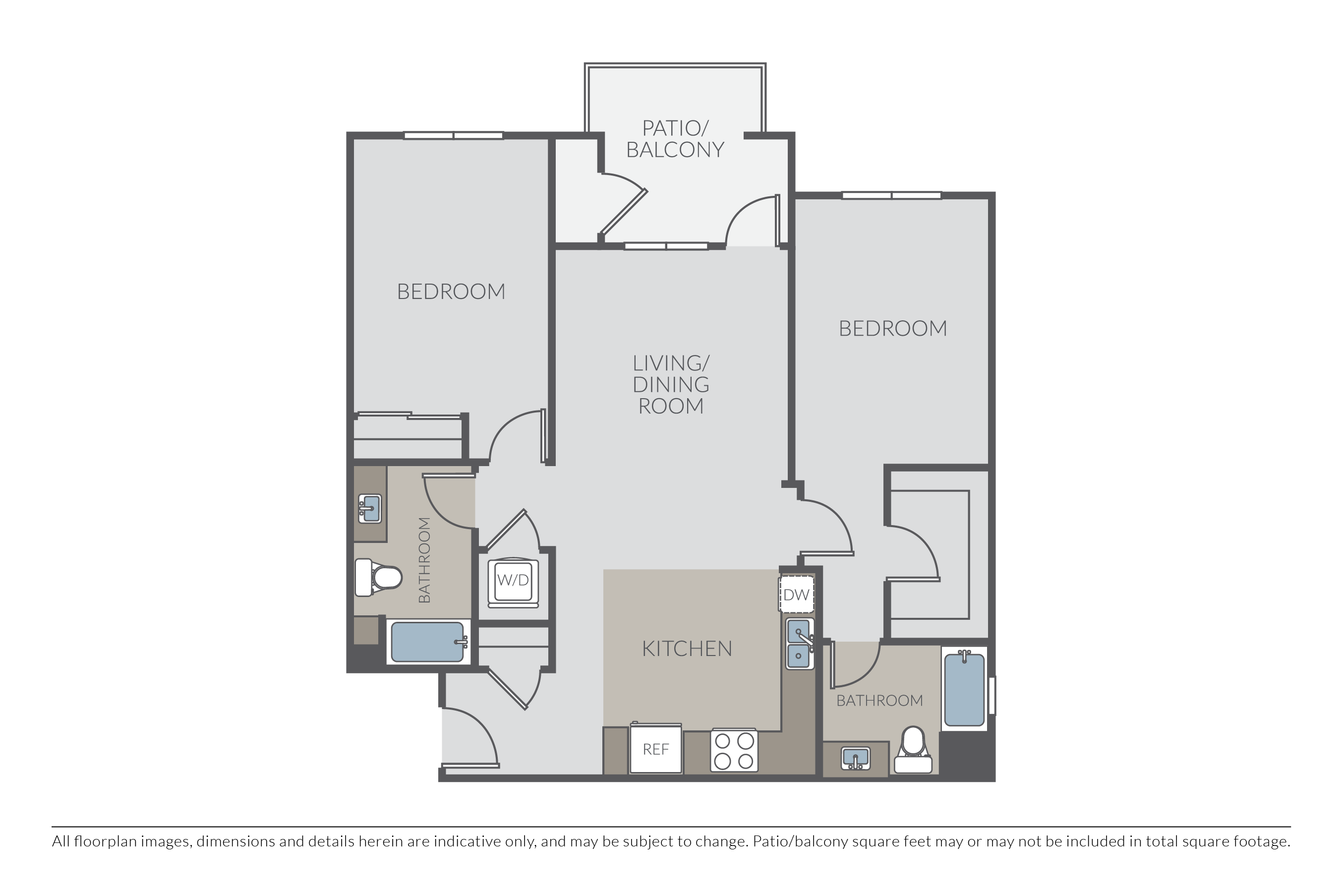 Unit D301 D301 floor plan
