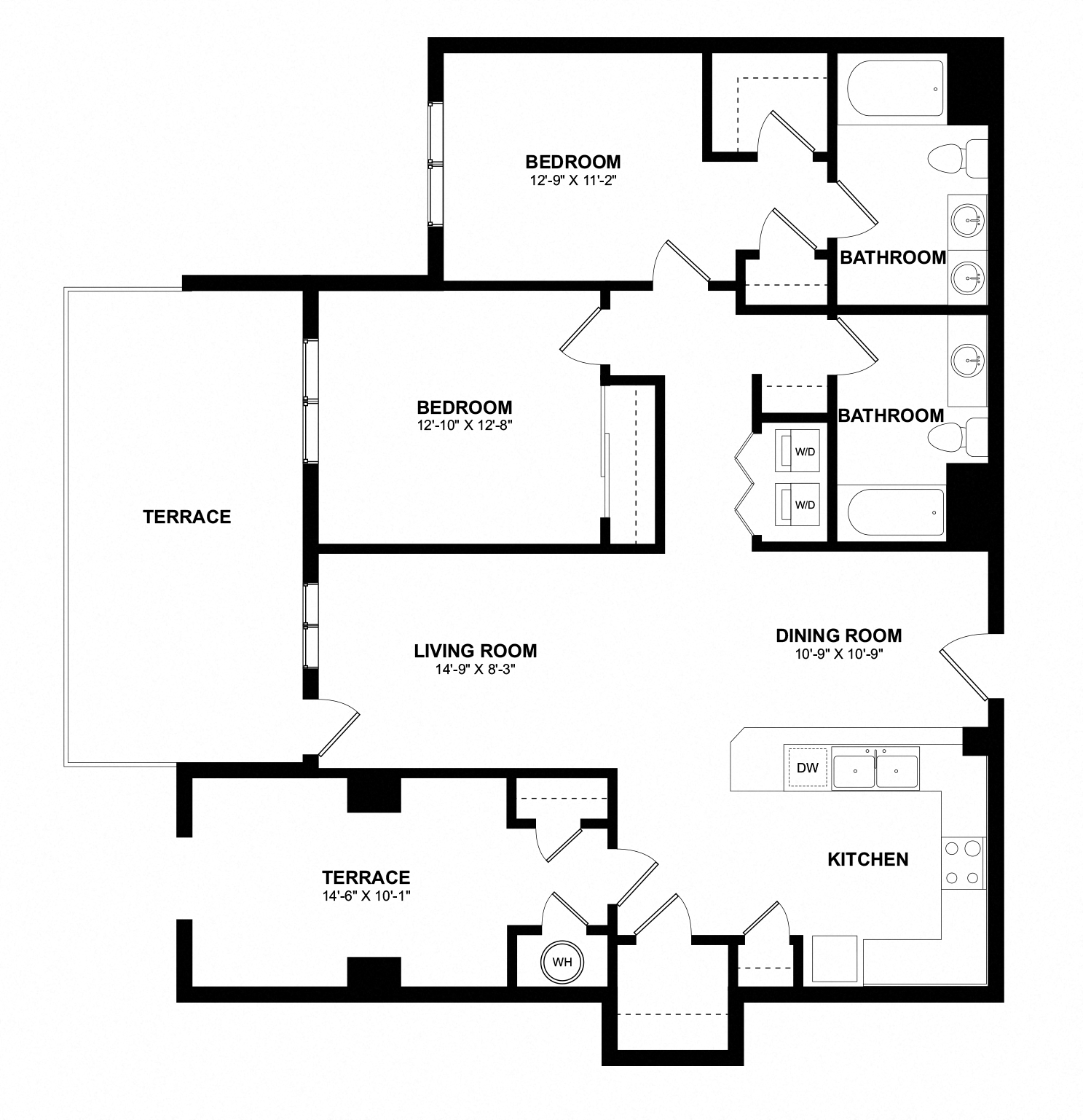B1 2040 2040 floor plan