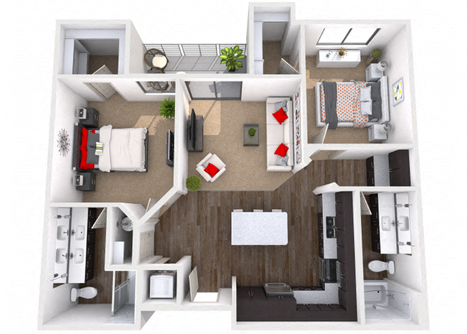 Santorini 216 216 floor plan