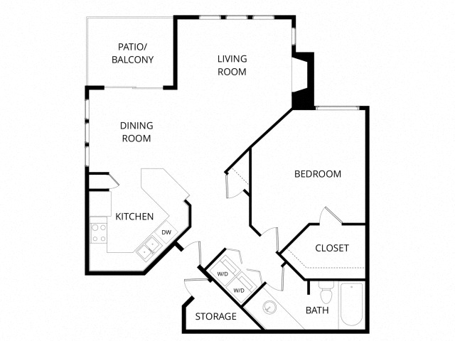 The Roosevelt 2039 2039 floor plan