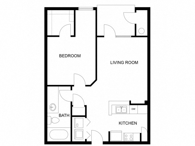 The Willow 1090 1090 floor plan