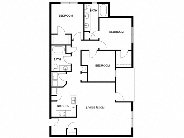 The Coronado 2118 2118 floor plan
