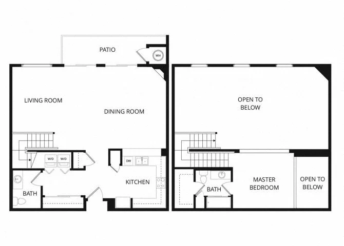 S2 Studio Loft E401 E401 floor plan