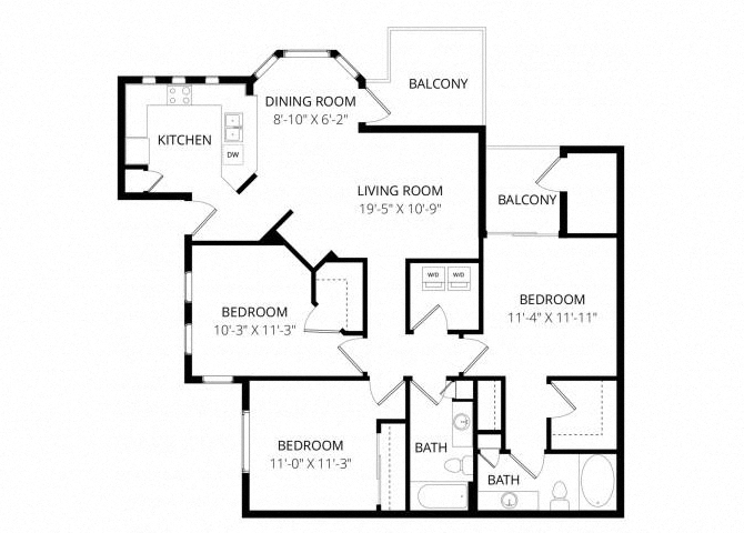 C3 1044 1044 floor plan