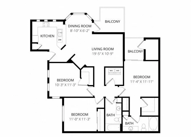 C3 1062 1062 floor plan