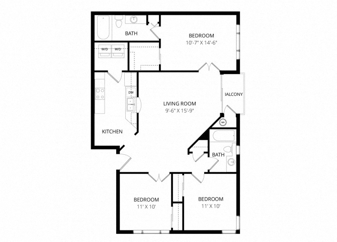 Serenity C1 3063 3063 floor plan