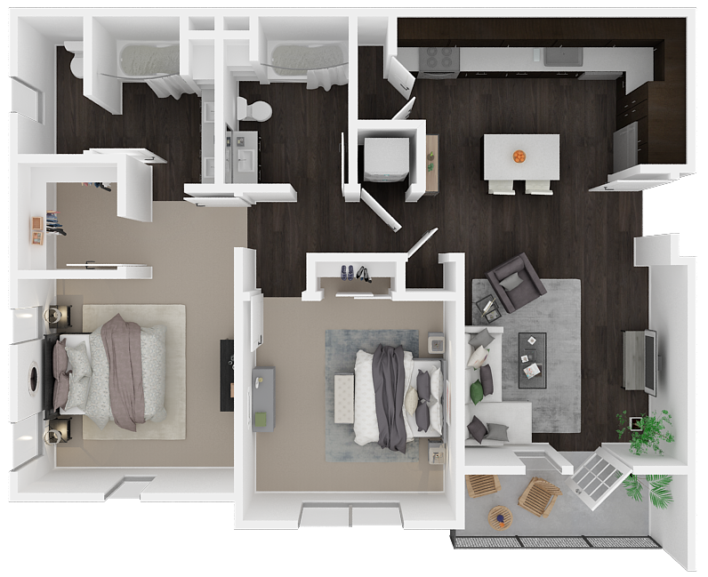 Meridian 1028-208 1028-208 floor plan