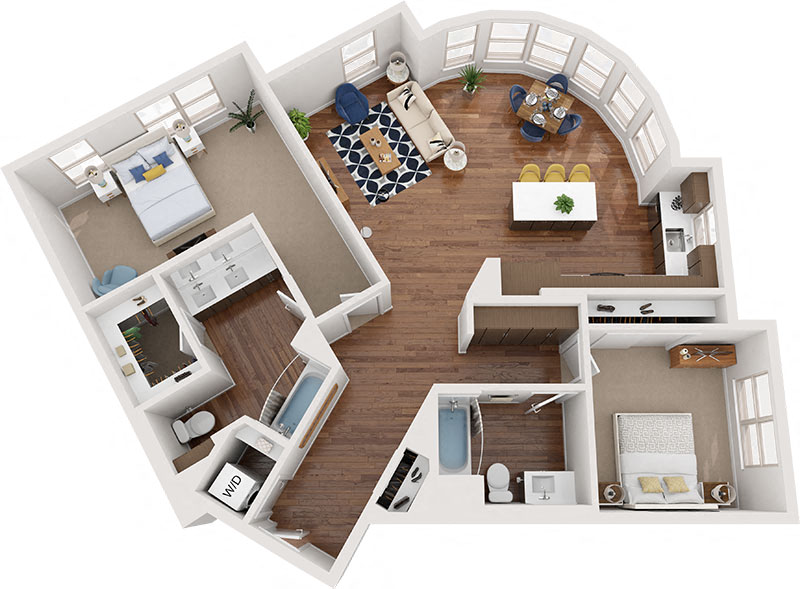 C6 332 332 floor plan